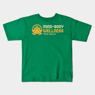 Body Mind Well-being Kids T-Shirt